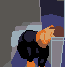 A train ride to nowhere icon/pixelart