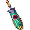 Red, Transistor icon/pixelart