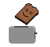 Toast icon/pixelart