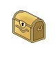 Treasure Chest (8 color Palette) icon/pixelart
