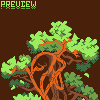 Small Tree icon/pixelart