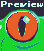 Tree Frog icon/pixelart