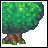 Trees icon/pixelart