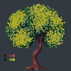 Strong Tree Remade icon/pixelart
