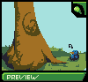 Birdie Tree icon/pixelart