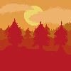 Three Trees icon/pixelart
