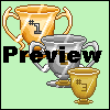 Trophy Set icon/pixelart