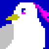 Gemini Bird icon/pixelart
