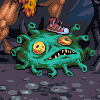 COVID-19 DEFAETE icon/pixelart