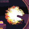 Night fight icon/pixelart