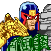 More Dredd icon/pixelart