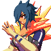 Volcano Pokemon Typhlosion icon/pixelart