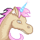 Unicorn icon/pixelart
