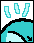 Pac Men Ghosts icon/pixelart