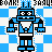 Robohare icon/pixelart