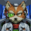Star Fox - Fox McCloud Portrait icon/pixelart