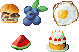 Foods icon/pixelart