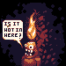 Is it hot in here icon/pixelart