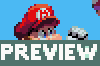 Jump, Mario icon/pixelart
