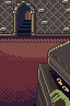 Beneath the coffin icon/pixelart