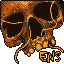 Skull avvy icon/pixelart