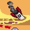 World map for my game icon/pixelart