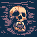 Vampire Skull icon/pixelart