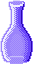 Purple Vase icon/pixelart