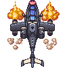 Hog SWAT Helicopter icon/pixelart