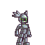Sally the gravity robot icon/pixelart