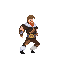 Viking Adult Run icon/pixelart
