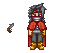 Vincent + Gun icon/pixelart