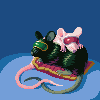 Visor Mice icon/pixelart