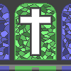 Stained Glass icon/pixelart