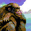 Waiting for inspiration icon/pixelart