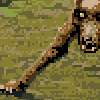 Walk the dog icon/pixelart