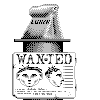 Wanted icon/pixelart