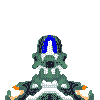 Cyborg icon/pixelart