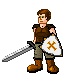 Warrior icon/pixelart
