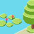 plastic water run icon/pixelart