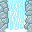 Waterfall icon/pixelart