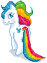My Little Pony - Waterwings icon/pixelart