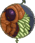 Mossy Rockowl - Weekly Challenge icon/pixelart