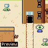 Wink on the Map icon/pixelart
