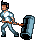 Hammerguy- dash icon/pixelart