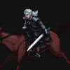 Geralt of Rivia-Witcher icon/pixelart