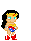 Wonder Woman _ Small animated icon/pixelart