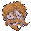April 2026 Self Portrait  icon/pixelart