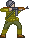 WW II Sargeant icon/pixelart