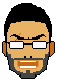 self-portrait icon/pixelart